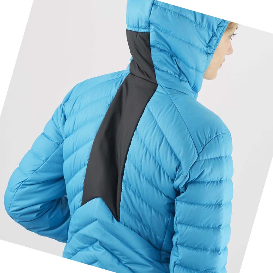 Chaquetas Salomon ESSENTIAL XWARM DOWN INSULATED Mujer Azules | MX 2447WNB